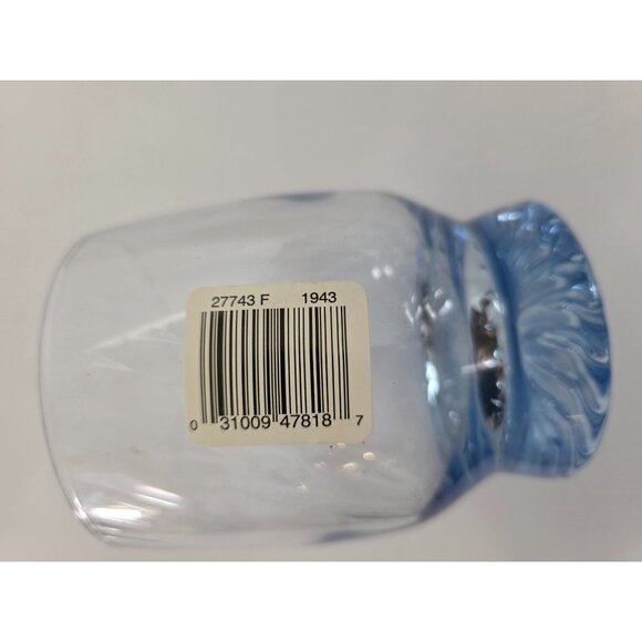 Set Of 4 Libbey Misty Blue Double Rocks Glass Tumblers New 12 avail - Picture 6 of 9